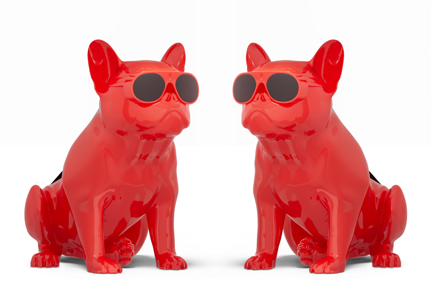 Glossy Red Duo Set
