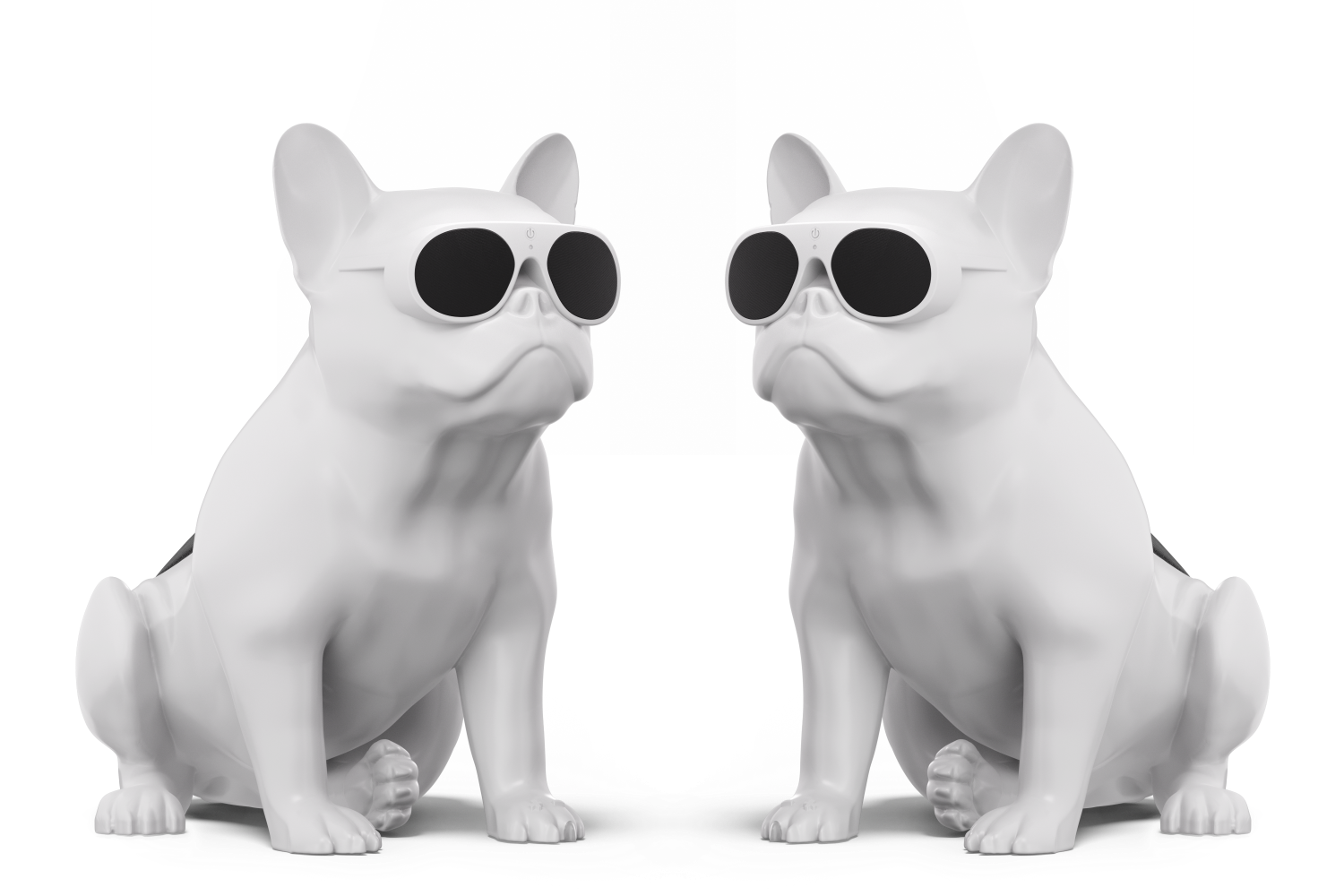 Glossy White Duo Set