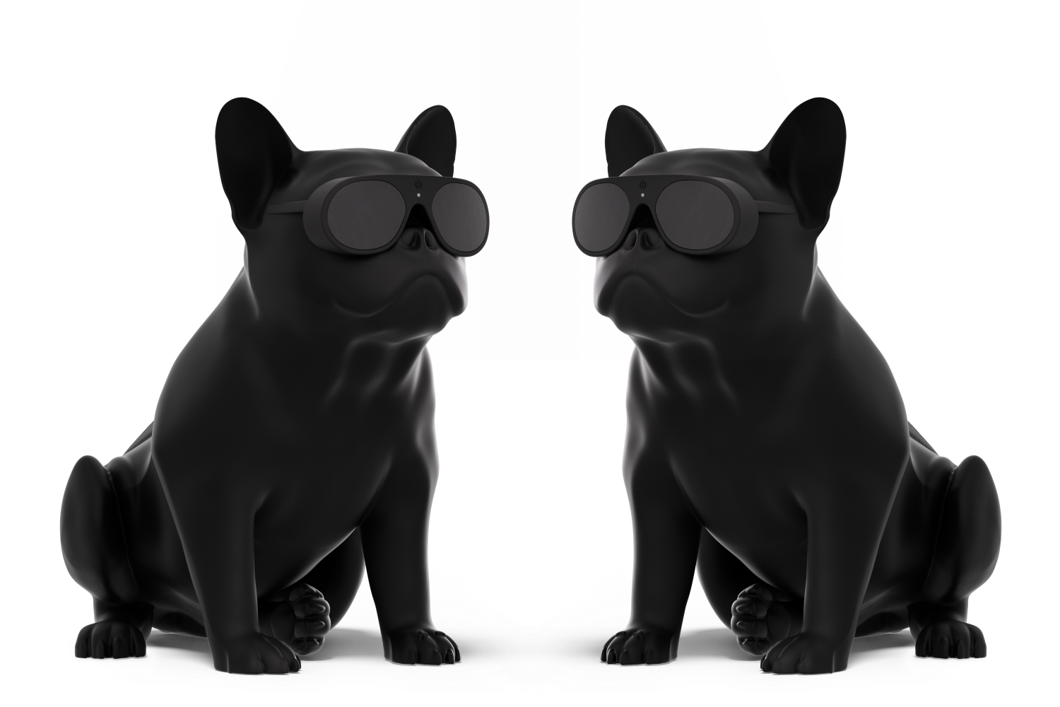 Matte Black Duo Set