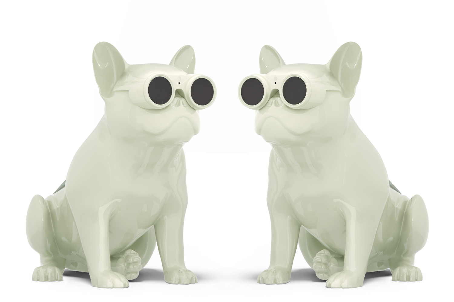 Glossy White Duo Set