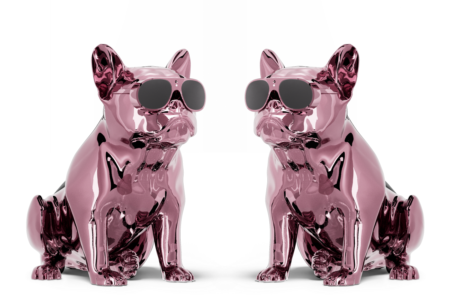 Chrome Pink purple Duo Set