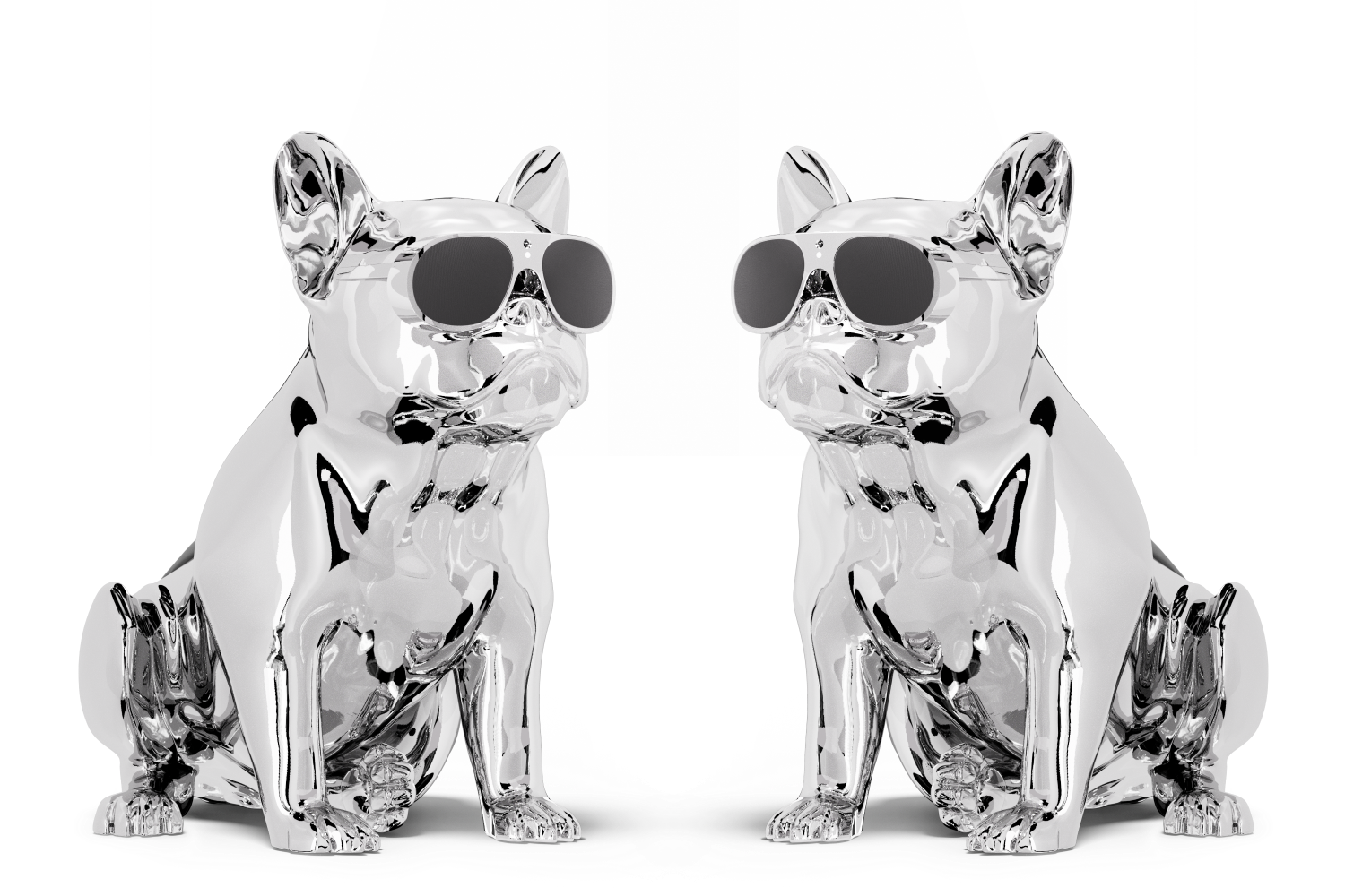 Chrome Silver Duo Set